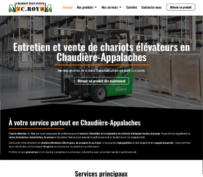 Chariot Élévateur C. Roy